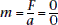 m=f over a = 0 over 0