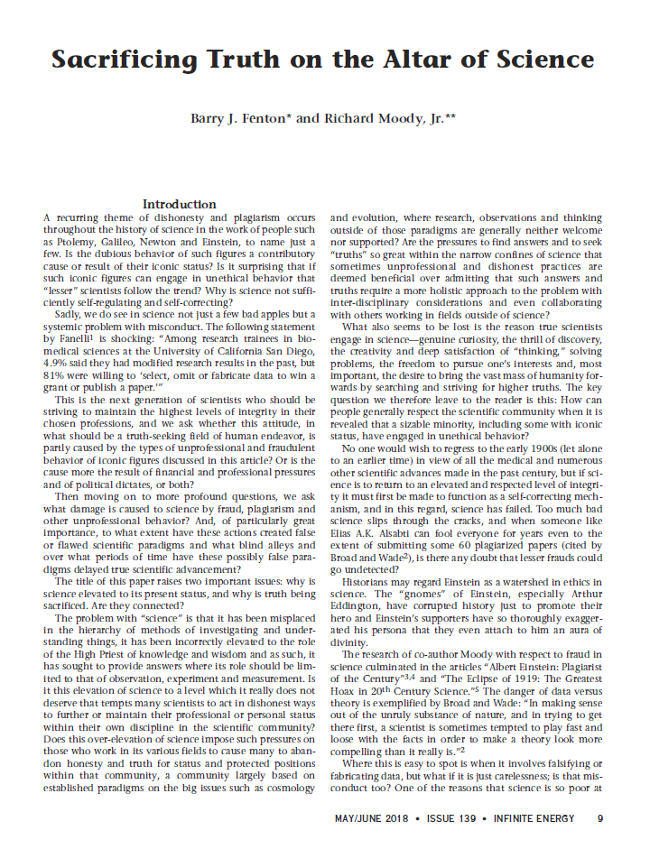 Sacrificing Truth on the Altar of Science - Digital Download